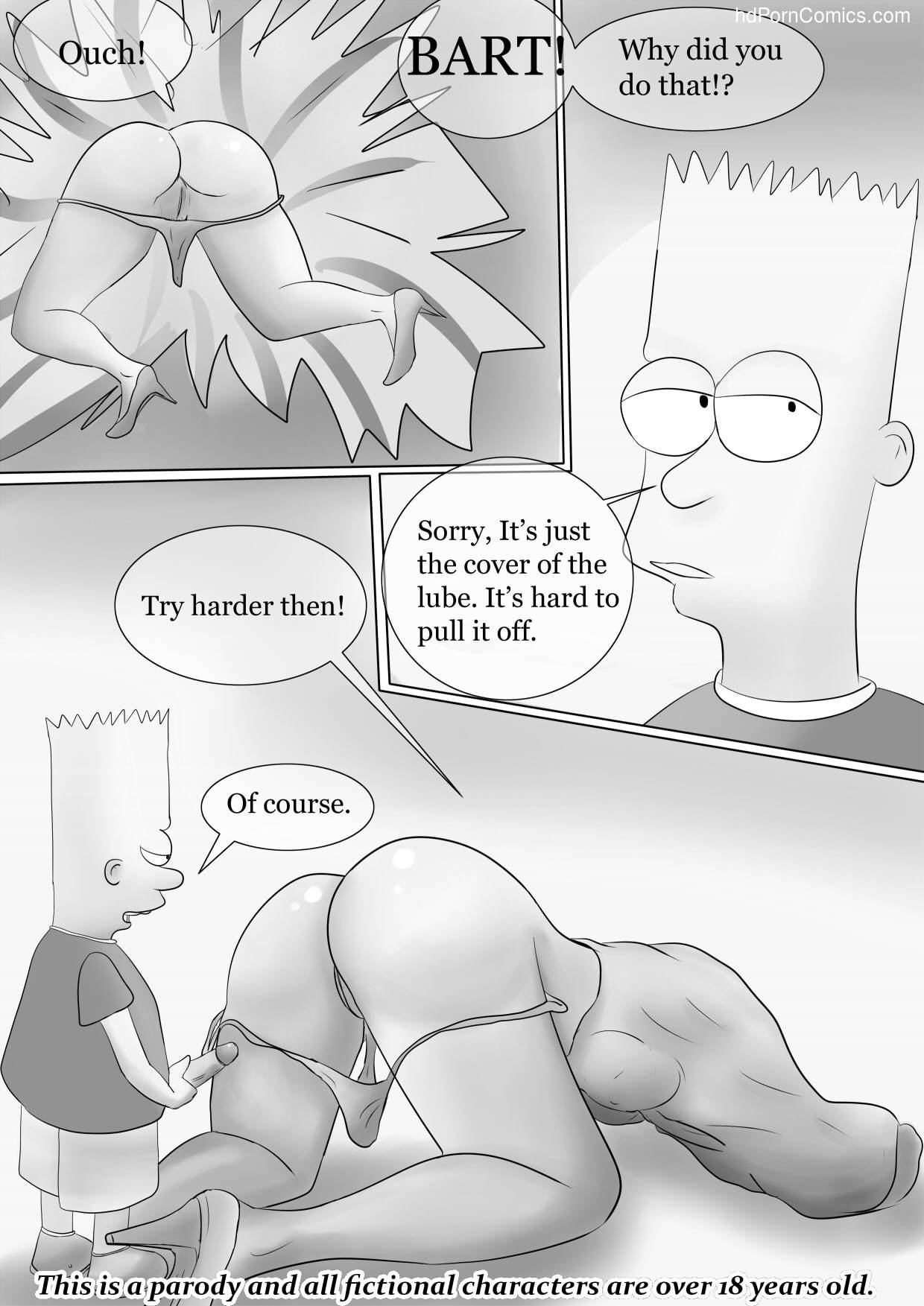 Simpsons - Helping Mom9 free sex comic